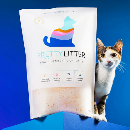 PrettyLitter Health Monitoring Cat Litter That Changes Color