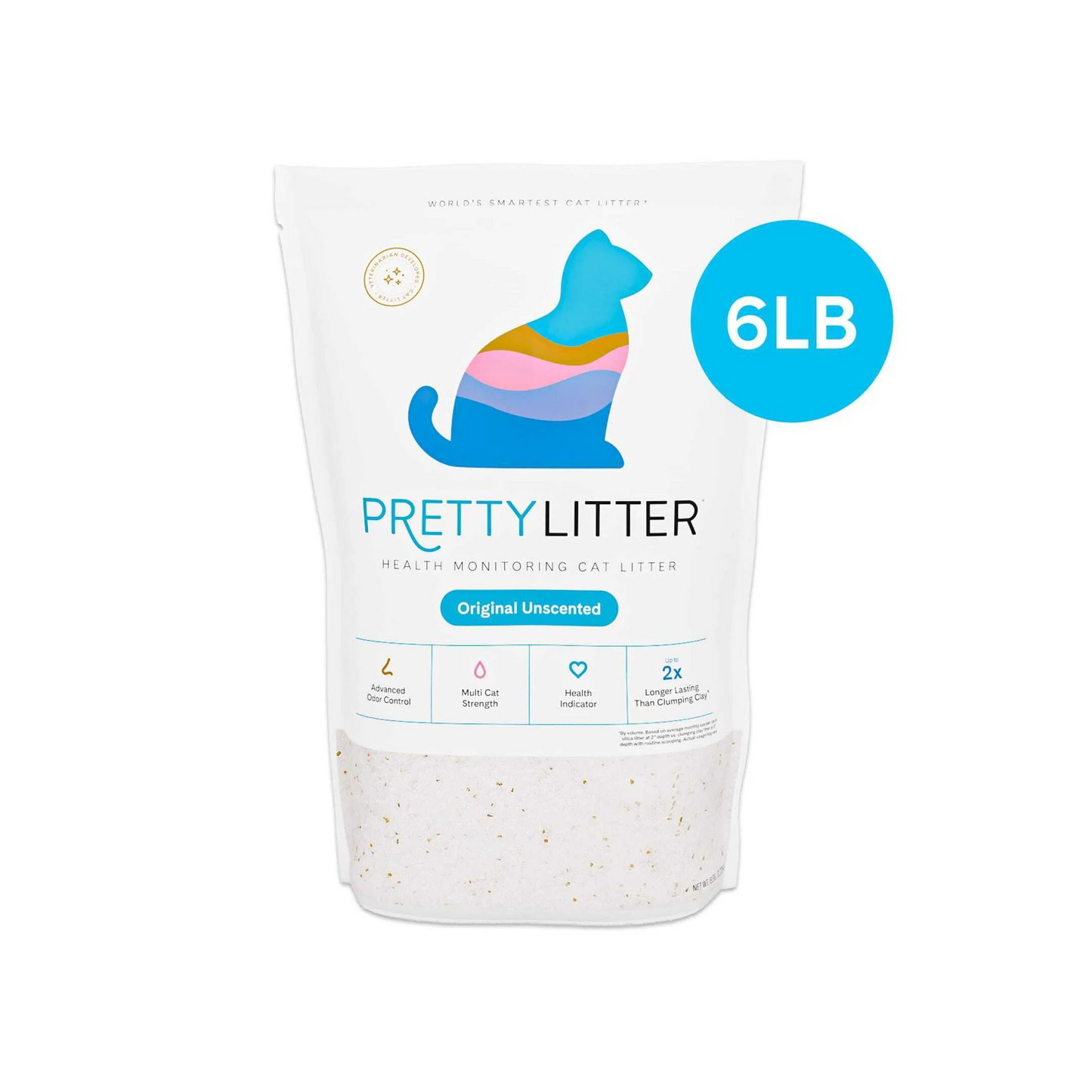 PrettyLitter Health Monitoring Cat Litter That Changes Color